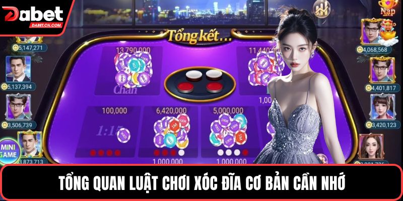 Tổng quan luật chơi xóc đĩa cơ bản cần nhớ